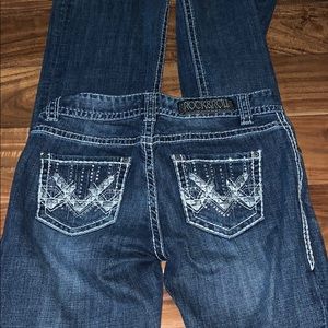 ROCK&ROLL COWGIRL Mid Rise Jeans